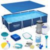 Karkasinis sodo baseinas 400 x 211 x 81 cm 15 viename Bestway 56405N