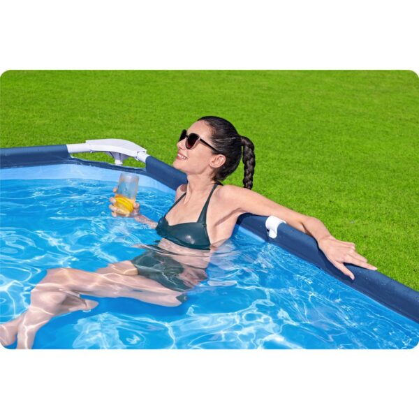 Karkasinis sodo baseinas 400 x 211 x 81 cm 15 viename Bestway 56405N