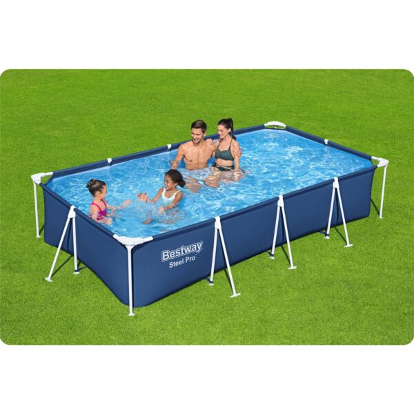 Karkasinis sodo baseinas 400 x 211 x 81 cm 15 viename Bestway 56405N