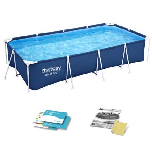 Karkasinis sodo baseinas 400 x 211 x 81 cm 4 viename Bestway 56405N