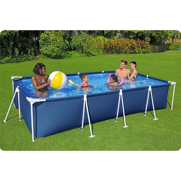 Karkasinis sodo baseinas 400 x 211 x 81 cm 4 viename Bestway 56405N