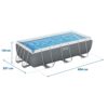 Karkasinis sodo baseinas 404 x 201 x 100 cm 10 in 1 56442 Bestway
