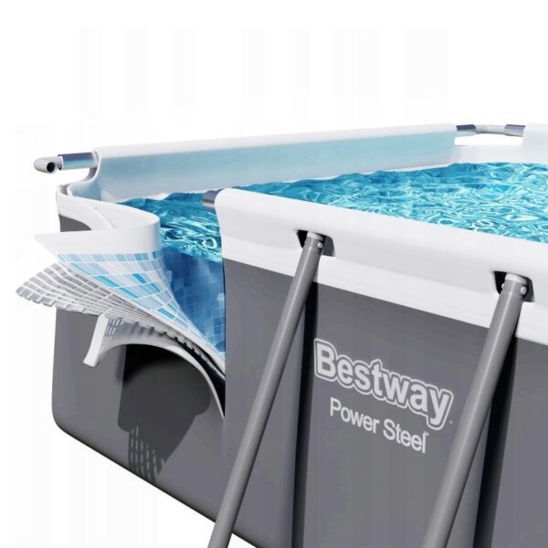 Karkasinis sodo baseinas 404 x 201 x 100 cm 11 viename Bestway 56441