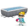 Karkasinis sodo baseinas 404 x 201 x 100 cm 18 viename Bestway 56442