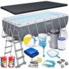 Karkasinis sodo baseinas 404 x 201 x 100 cm 18 viename „Bestway 56721“