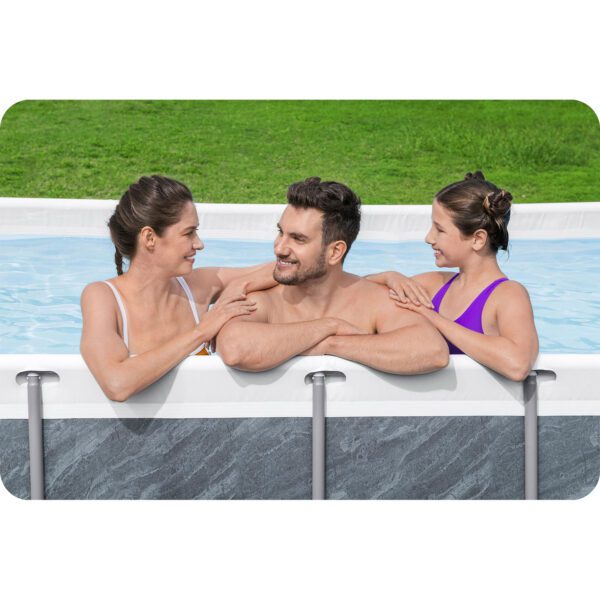 Karkasinis sodo baseinas 404 x 201 x 100 cm 18 viename „Bestway 56721“