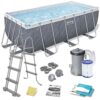 Karkasinis sodo baseinas 412 x 201 x 122 cm 11 viename Bestway 56722