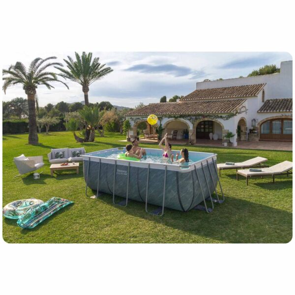 Karkasinis sodo baseinas 412 x 201 x 122 cm 11 viename Bestway 56722