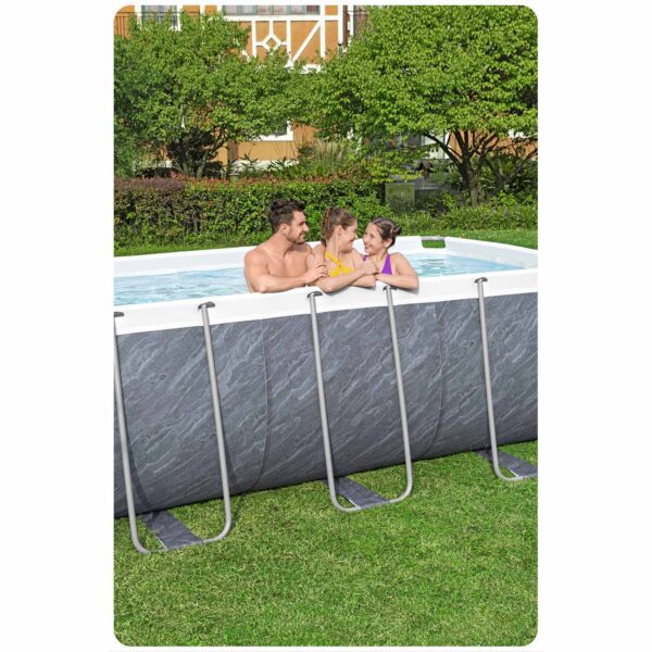 Karkasinis sodo baseinas 412 x 201 x 122 cm 11 viename Bestway 56722