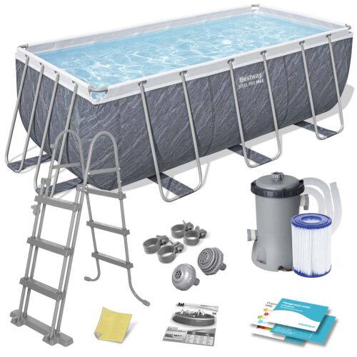 Karkasinis sodo baseinas 412 x 201 x 122 cm 11 viename Bestway 56722