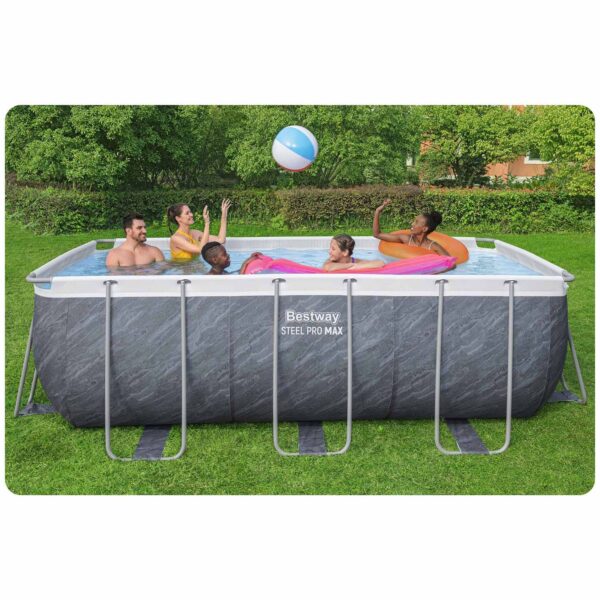 Karkasinis sodo baseinas 412 x 201 x 122 cm 11 viename Bestway 56722