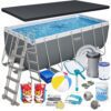 Karkasinis sodo baseinas 412x201x122 cm 17in1 Bestway 56456N