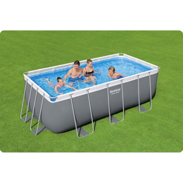 Karkasinis sodo baseinas 412x201x122 cm 17in1 Bestway 56456N
