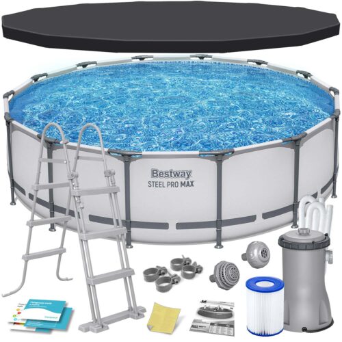 Karkasinis sodo baseinas 427 x 107 cm 11 viename „Bestway 56950“
