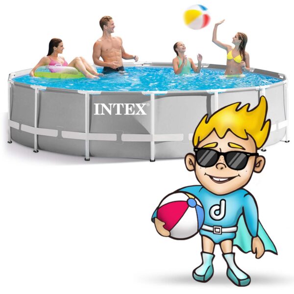 Karkasinis sodo baseinas 427 x 107 cm 12 viename INTEX 26720