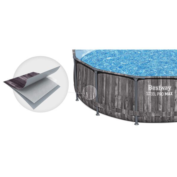 Karkasinis sodo baseinas 427 x 107 cm 17 viename „Bestway 5614Z“
