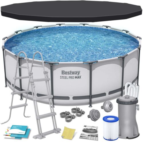 Karkasinis sodo baseinas 427 x 122 cm 12 viename „Bestway 5612X“