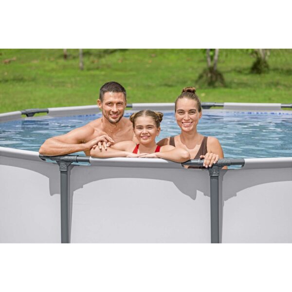 Karkasinis sodo baseinas 427 x 122 cm 12 viename „Bestway 5612X“