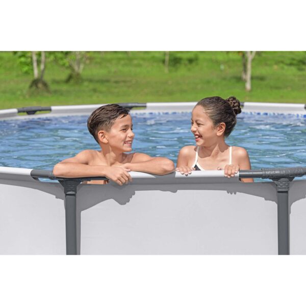 Karkasinis sodo baseinas 427 x 122 cm 12 viename „Bestway 5612X“