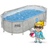 Karkasinis sodo baseinas 427 x 250 x 100 cm 12 viename „Bestway 56714N“