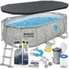 Karkasinis sodo baseinas 427 x 250 x 100 cm 12 viename „Bestway 56714N“