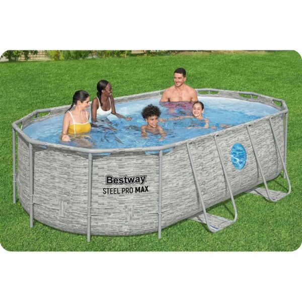 Karkasinis sodo baseinas 427 x 250 x 100 cm 12 viename „Bestway 56714N“