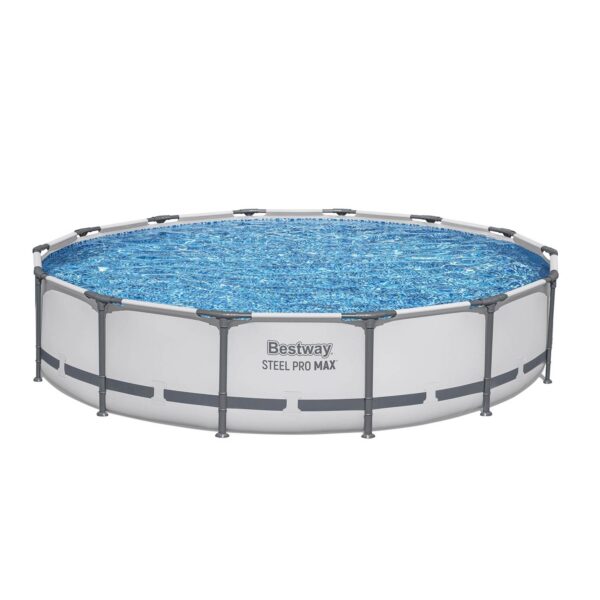 Karkasinis sodo baseinas 427 x 84 cm 17 viename „Bestway 56595“ + burbulų aparatas NEMOKAMAI