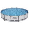 Karkasinis sodo baseinas 427 x 84 cm 17 viename „Bestway 56595“ + burbulų aparatas NEMOKAMAI
