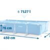 Karkasinis sodo baseinas 450 x 220 x 84 cm INTEX 28273