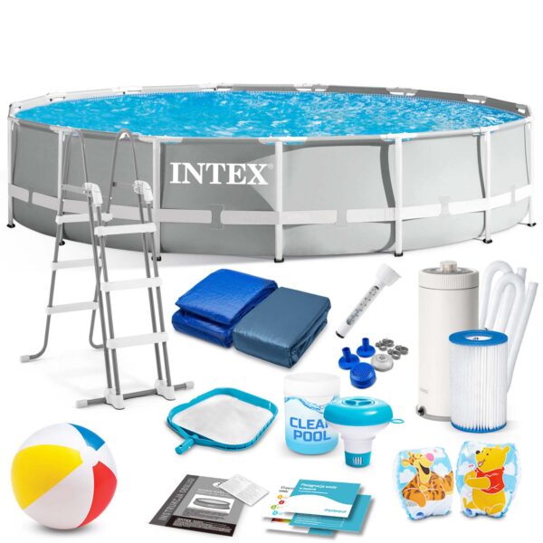 Karkasinis sodo baseinas 457 x 107 cm 18 viename INTEX 26724