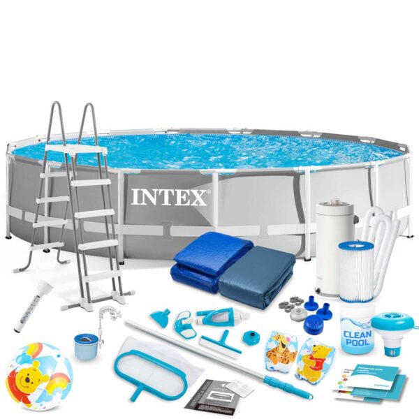 Karkasinis sodo baseinas 457 x 107 cm 21 viename INTEX 26724