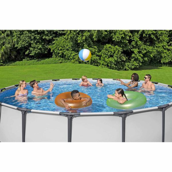 Karkasinis sodo baseinas 457 x 122 cm 11 viename Bestway 56438
