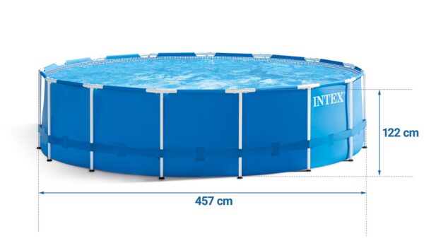 Karkasinis sodo baseinas 457 x 122 cm 12 viename INTEX 28242
