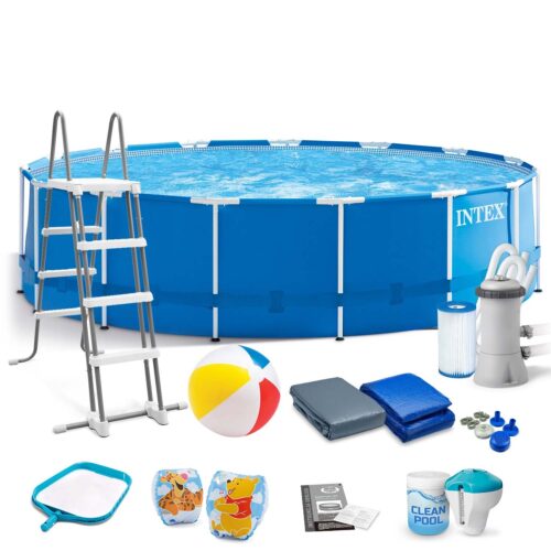 Karkasinis sodo baseinas 457 x 122 cm 17in1 INTEX 28242