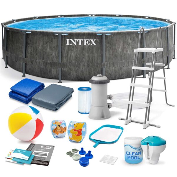 Karkasinis sodo baseinas 457 x 122 cm 18 in 1 INTEX 26742