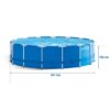 Karkasinis sodo baseinas 457 x 122 cm 21 viename INTEX 28242