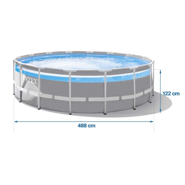 Karkasinis sodo baseinas 488 x 122 cm 11 viename INTEX 26730