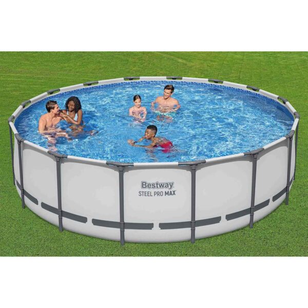 Karkasinis sodo baseinas 488 x 122 cm 12 viename „Bestway 5612Z“