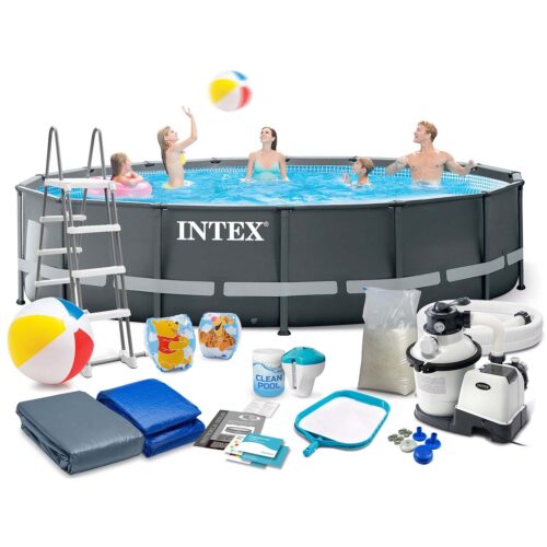 Karkasinis sodo baseinas 488 x 122 cm 17in1 INTEX 26326