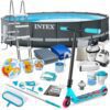 Karkasinis sodo baseinas 488 x 122 cm 20 viename INTEX 26326 + NEMOKAMAS paspirtukas