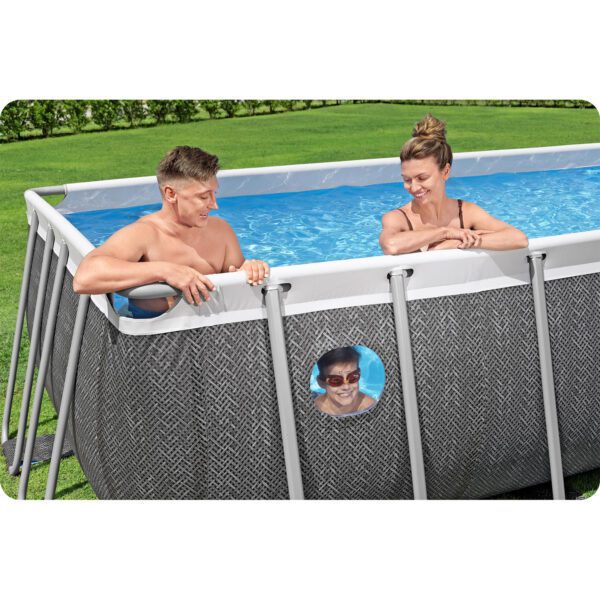 Karkasinis sodo baseinas 488 x 244 x 122 cm 10 viename „Bestway 561MB“
