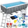 Karkasinis sodo baseinas 488 x 244 x 122 cm 17 viename „Bestway 56670“