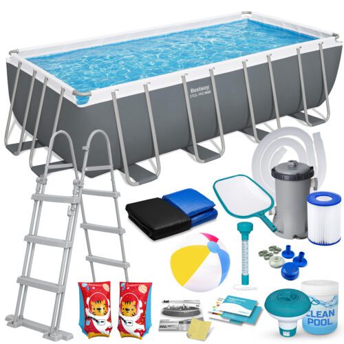 Karkasinis sodo baseinas 488 x 244 x 122 cm 17 viename „Bestway 56670“