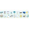 Karkasinis sodo baseinas 488 x 305 x 107 cm 18 viename „Bestway 56448“