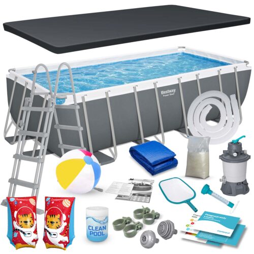 Karkasinis sodo baseinas 488x244x122 cm 18in1 Bestway 56671N