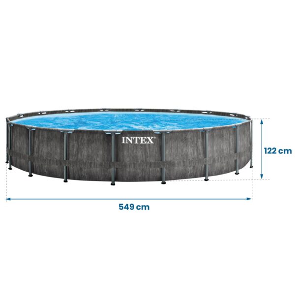 Karkasinis sodo baseinas 549 x 122 cm 12 viename INTEX 26744