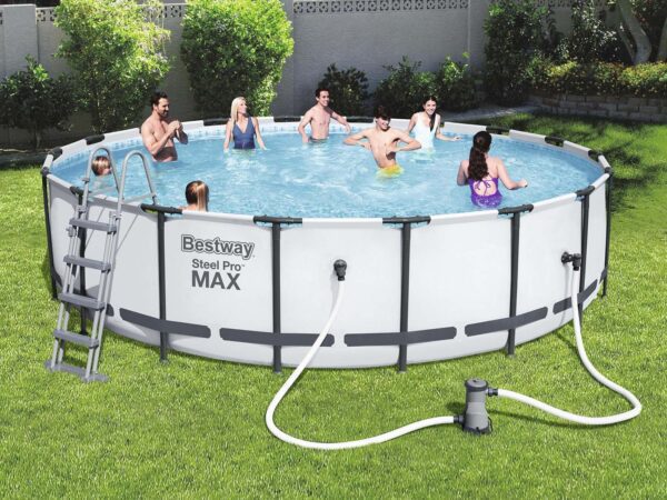 Karkasinis sodo baseinas 549 x 122 cm 18 viename „Bestway 56462“