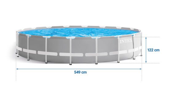 Karkasinis sodo baseinas 549 x 122 cm 6 viename INTEX 26732
