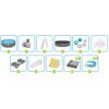 Karkasinis sodo baseinas 549 x 132 cm 11 viename „Bestway 561KC“