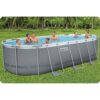 Karkasinis sodo baseinas 549 x 274 x 122 cm, 12 viename, „Bestway 56710“